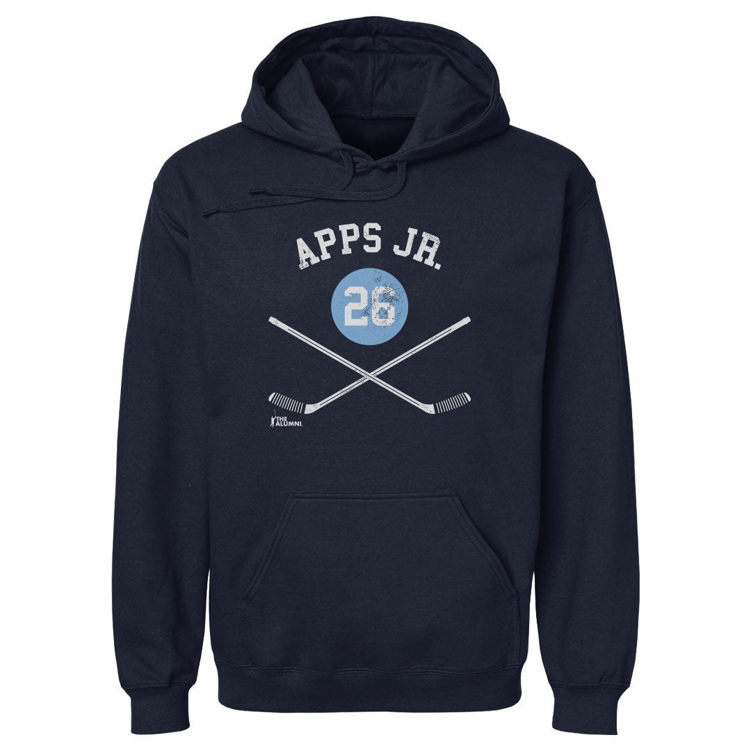 Syl Apps Jr. Pittsburgh 26 Sticks WHT