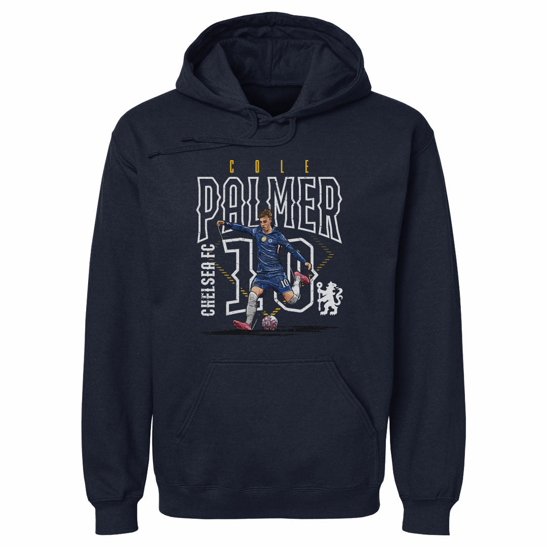 Cole Palmer Chelsea FC Outline Number WHT