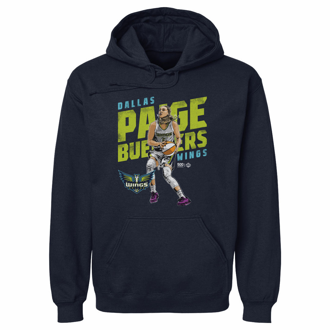 Paige Bueckers Dallas Wings Slant WHT
