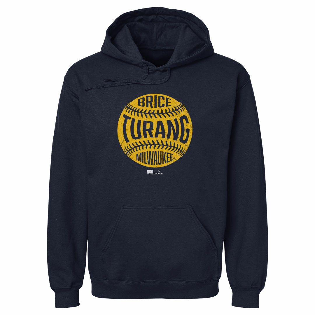 Brice Turang Milwaukee Vintage Baseball WHT