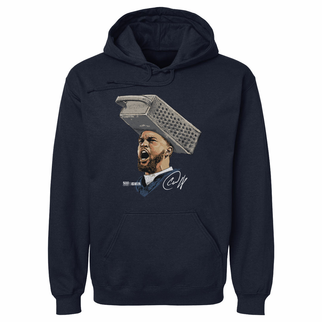 Caleb Williams Chicago Cheese Grater Portrait WHT
