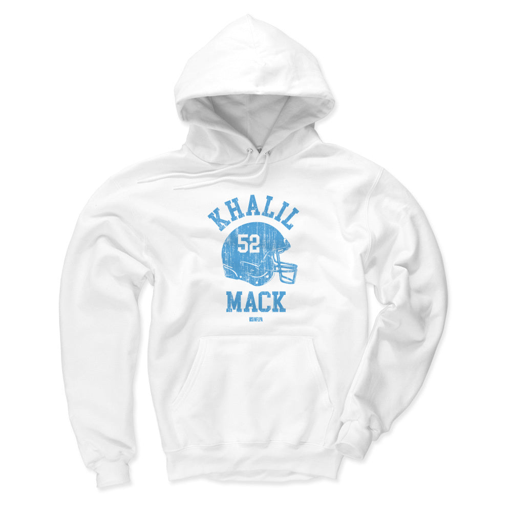 Khalil Mack Los Angeles C Helmet Font