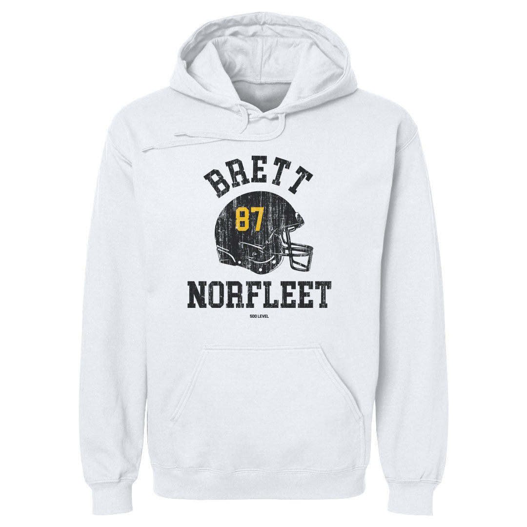 Brett Norfleet College Helmet Font
