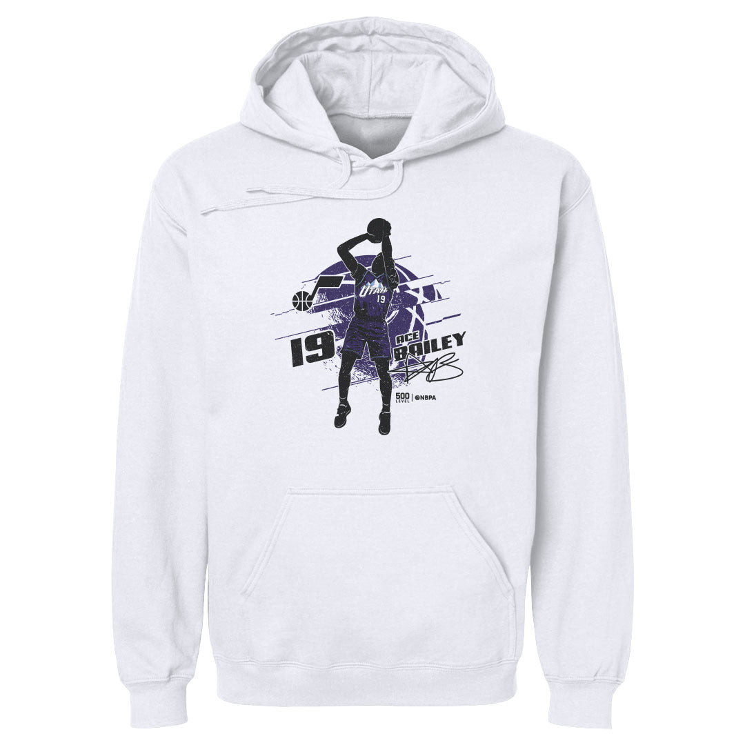 Ace Bailey Utah Jazz Silhouette