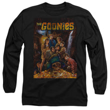 Load image into Gallery viewer, The Goonies Poster Mens Long Sleeve Shirt Black