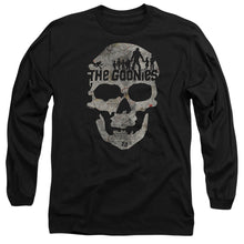 Load image into Gallery viewer, The Goonies Skull 1 Mens Long Sleeve Shirt Black