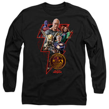 Load image into Gallery viewer, Black Adam Black Adam Character Bolt Mens Long Sleeve Shirt Black Officially Licensed