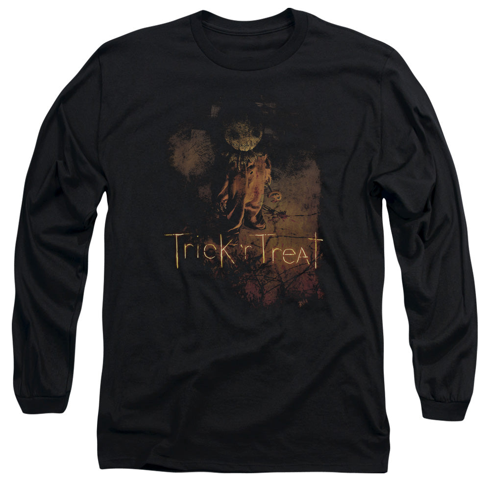 Trick R Treat Movie Poster Mens Long Sleeve Shirt Black Officially Licensed