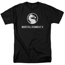 Load image into Gallery viewer, Mortal Kombat X Dragon Logo Mens T Shirt Black