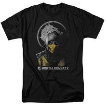 Load image into Gallery viewer, Mortal Kombat X Scorpion Bust Mens T Shirt Black