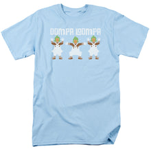 Load image into Gallery viewer, Willy Wonka And The Chocolate Factory Oompa Loompa Mens T Shirt Light Blue