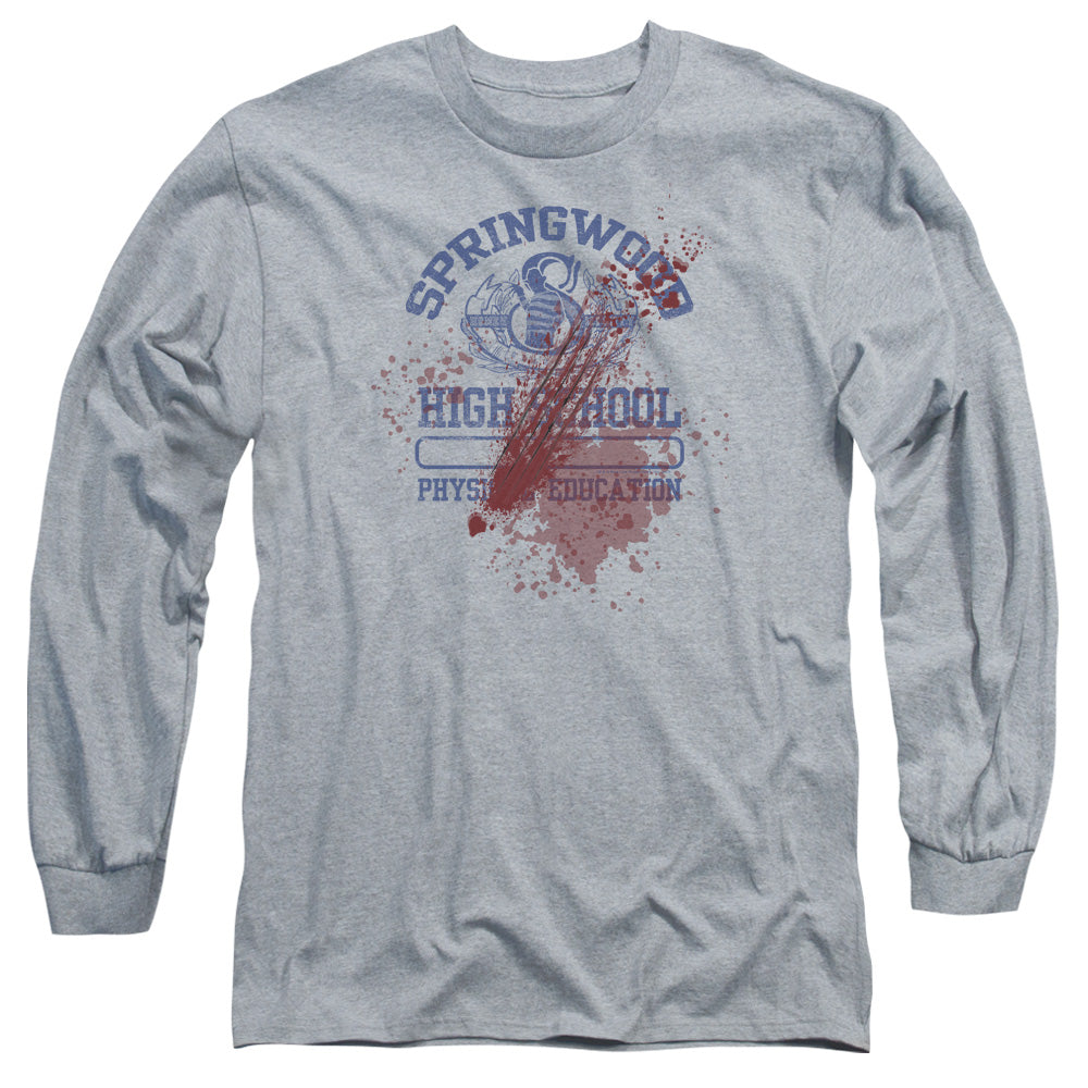 Nightmare On Elm Street Springwood High Victimmens Long Sleeve Shirt