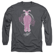 Load image into Gallery viewer, A Christmas Story Pink Nightmare Mens Long Sleeve Shirt Charcoal