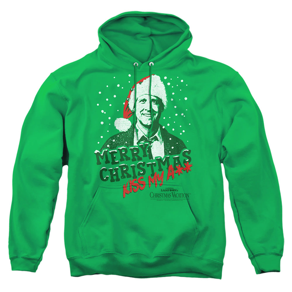 Christmas Vacation Merry Christmas Mens Hoodie Kelly Green