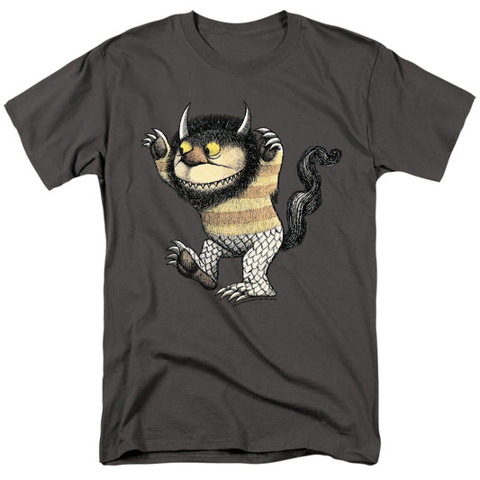 Where The Wild Things Are Carol Mens T Shirt Charcoal