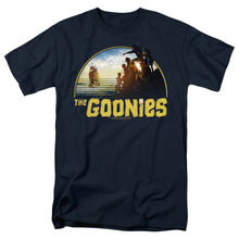Load image into Gallery viewer, The Goonies Pirate Ship Mens T Shirt Navy