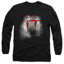 Load image into Gallery viewer, It 2019 Come Back And Play Mens Long Sleeve Shirt Black Officially Licensed