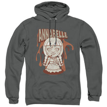 Load image into Gallery viewer, Annabelle Annabelle Illustration Mens Hoodie Charcoal