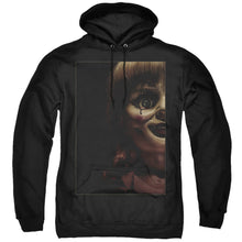 Load image into Gallery viewer, Annabelle Doll Tear Mens Hoodie Black
