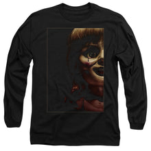 Load image into Gallery viewer, Annabelle Doll Tear Mens Long Sleeve Shirt Black