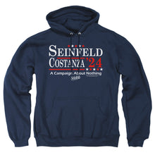 Load image into Gallery viewer, Seinfeld Election Tee Mens Hoodie Navy