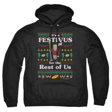 Load image into Gallery viewer, Seinfeld Festive Festivus Mens Hoodie Black