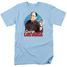 Load image into Gallery viewer, Seinfeld George Mens T Shirt Light Blue