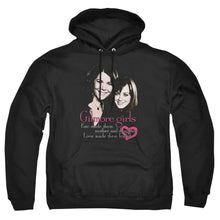 Load image into Gallery viewer, Gilmore Girls Title Mens Hoodie Black