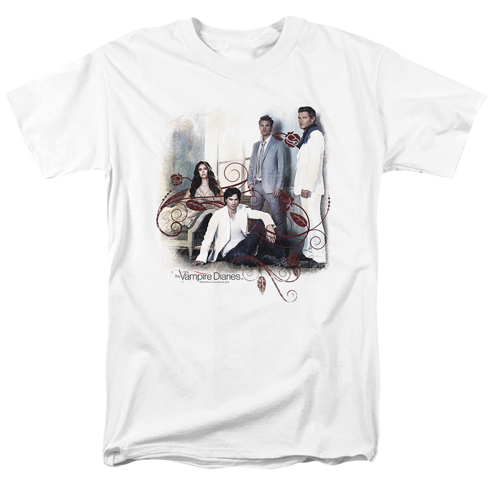 Vampire Diaries 3 + 1 - S S Adult 18 1 - White - Lg