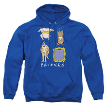 Load image into Gallery viewer, Friends Sybmols Mens Hoodie Royal Blue