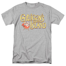 Load image into Gallery viewer, Gilligans Island Gilligans Logo Mens T Shirt Athletic Heather