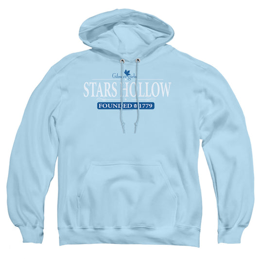 Gilmore Girls Stars Hollow Mens Hoodie Light Blue