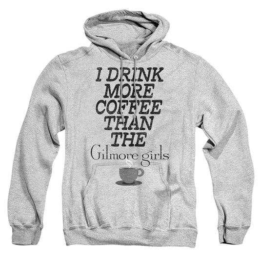 Gilmore Girls More Coffee Mens Hoodie Athletic Heather