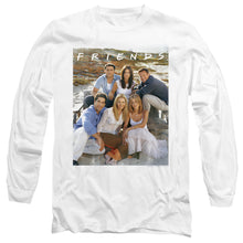 Load image into Gallery viewer, Friends Lifes A Beach Mens Long Sleeve Shirt White Officially Licensed