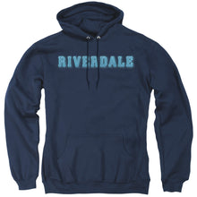 Load image into Gallery viewer, Riverdale Riverdale Logo Mens Hoodie Navy