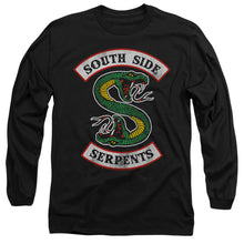 Load image into Gallery viewer, Riverdale South Side Serpent Mens Long Sleeve Shirt Black Officially Licensed