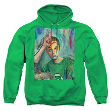 Load image into Gallery viewer, Big Bang Theory Sheldon Painting Mens Hoodie Kelly Green