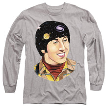 Load image into Gallery viewer, Big Bang Theory Howard Space Mens Long Sleeve Shirt Athletic Heather Officially Licensed