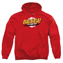Load image into Gallery viewer, Big Bang Theory Bazinga Mens Hoodie Red