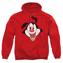 Load image into Gallery viewer, Animaniacs Yakko Head Mens Hoodie Red