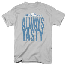 Load image into Gallery viewer, White Castle Always Tasty Mens T Shirt Silver