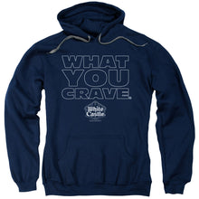 Load image into Gallery viewer, White Castle Craving Mens Hoodie Navy