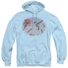 Load image into Gallery viewer, Wildlife Annas Hummingbird Mens Hoodie Light Blue