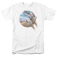 Load image into Gallery viewer, Wildlife October Memories Pheasants Mens T Shirt White