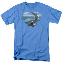 Load image into Gallery viewer, Wildlife Sky Dancers Mens T Shirt Carolina Blue