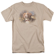 Load image into Gallery viewer, Wildlife Brittany Head Ii Mens T Shirt Sand