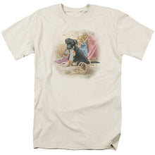 Load image into Gallery viewer, Wildlife Hanging Out Mens T Shirt Cream