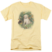 Load image into Gallery viewer, Wildlife A Prince Perhaps Yellow Lab Mens T Shirt Banana