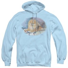Load image into Gallery viewer, Wildlife Pomeranian Portrait Mens Hoodie Light Blue
