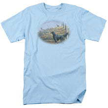 Load image into Gallery viewer, Wildlife Looking Back Mens T Shirt Light Blue